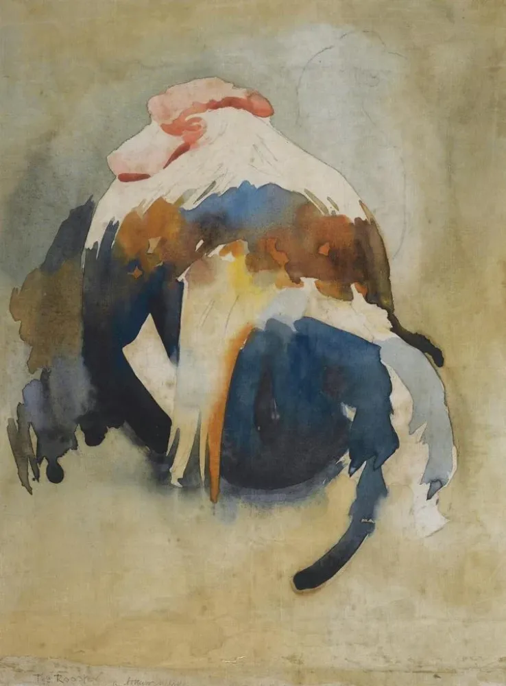 Maalaus Le Coq - Arthur Melville | Taidetuloste