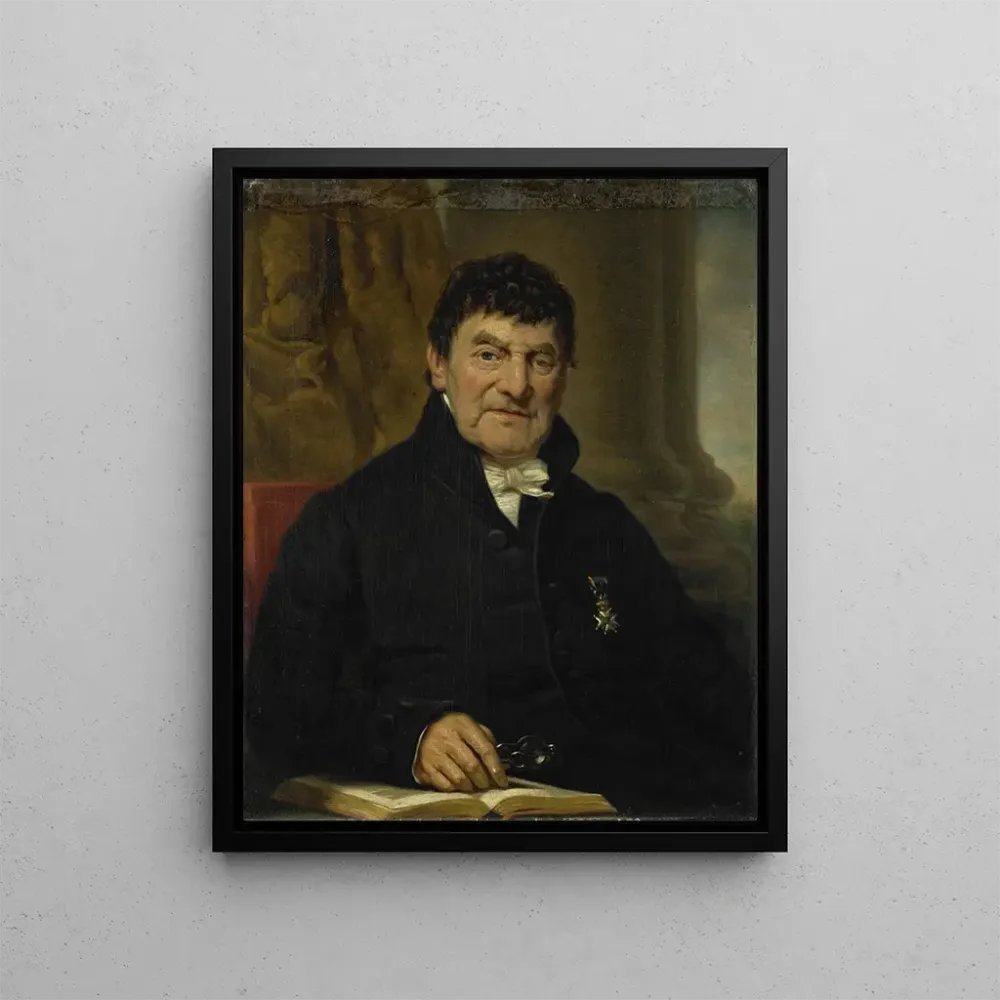 Maalaus Dr Cornelis Hendrik Roy - Jan Adam Kruseman | Taidetuloste