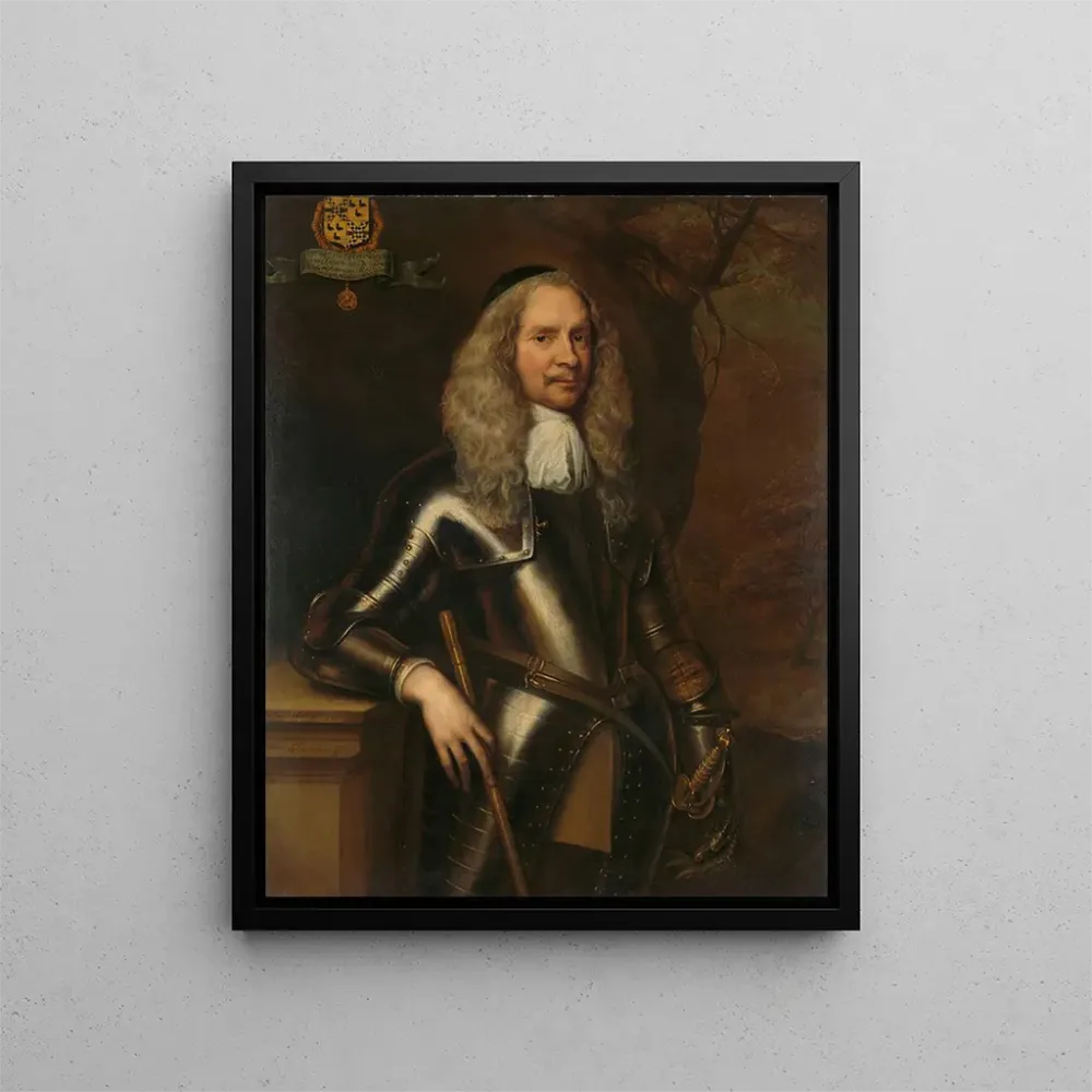 Maalaus Cornelis van Aerssen 1600-62 Seigneur de Sommelsdijk Colonel de cavalerie - Adriaen Hanneman