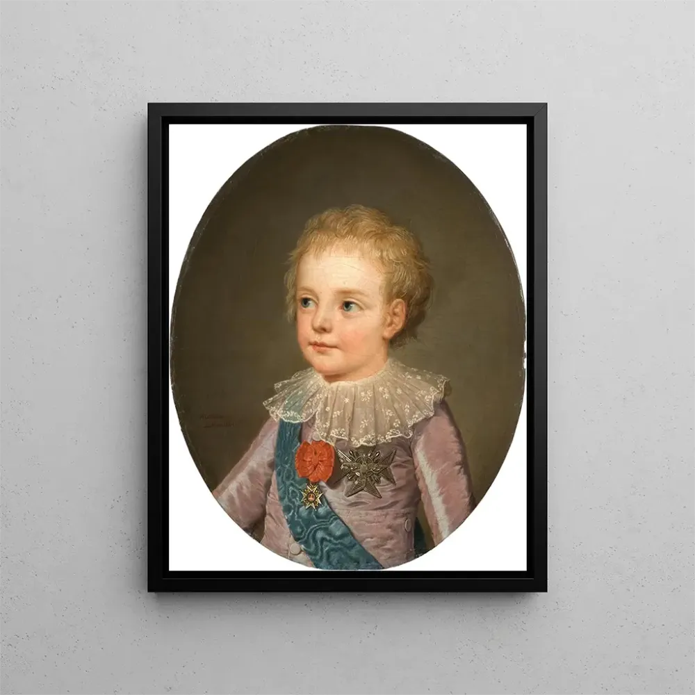 Maalaus Crownprince Le Dauphin Louis-Joseph-Xavier-François France 1781-1789 - Adolf Ulrik Wertmüller