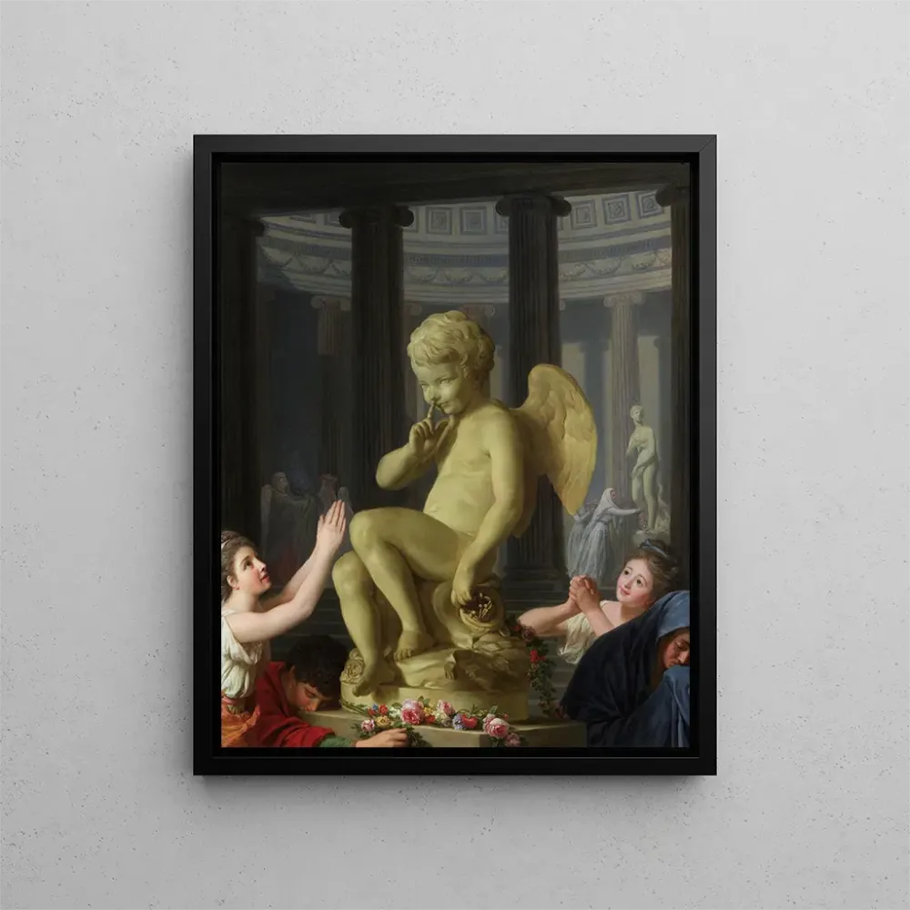 Maalaus Le culte de Cupidon - Alexander Roslin | Taidetuloste