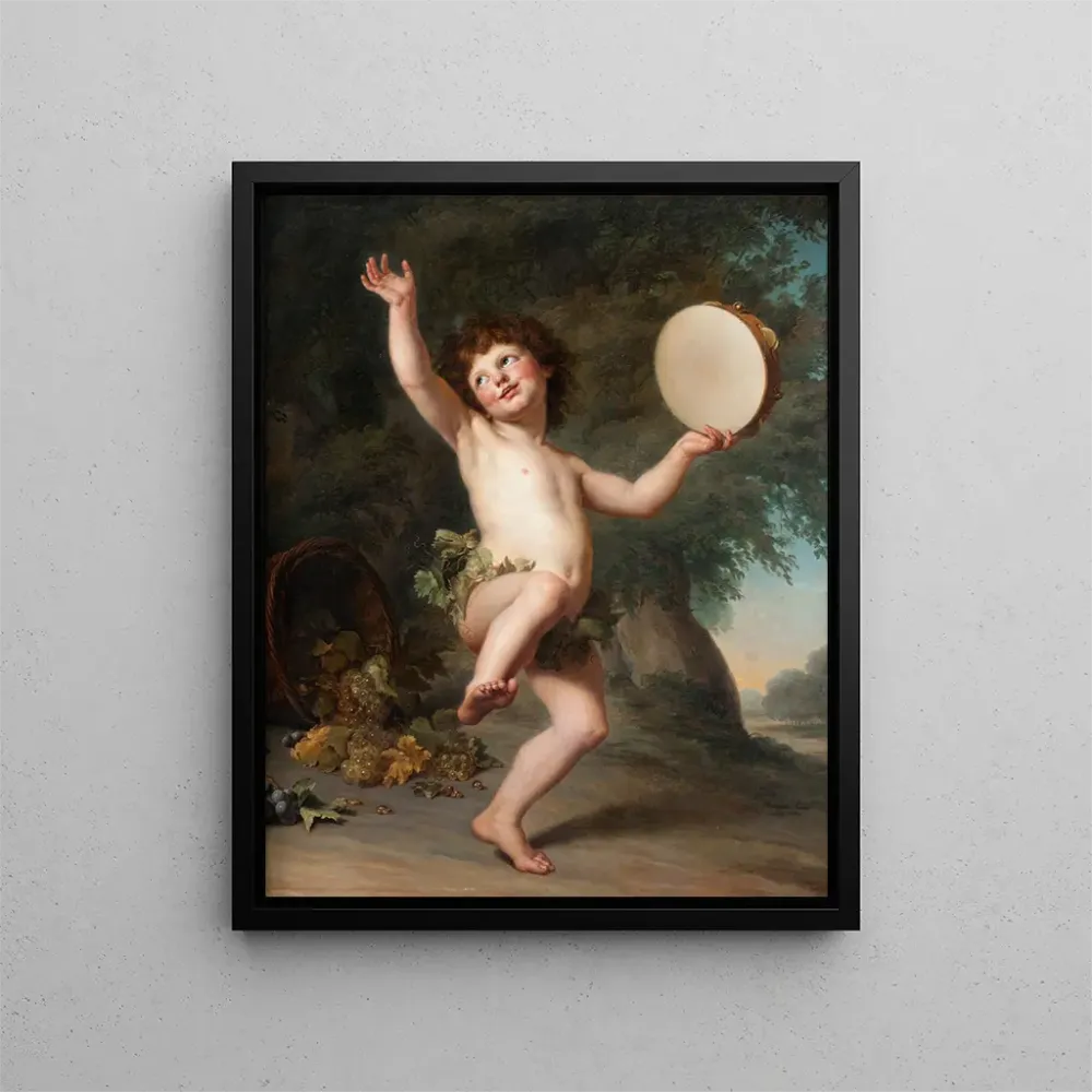 Maalaus Cupidon kuten Bacchus - Adolf Ulrik Wertmüller | Taidetuloste