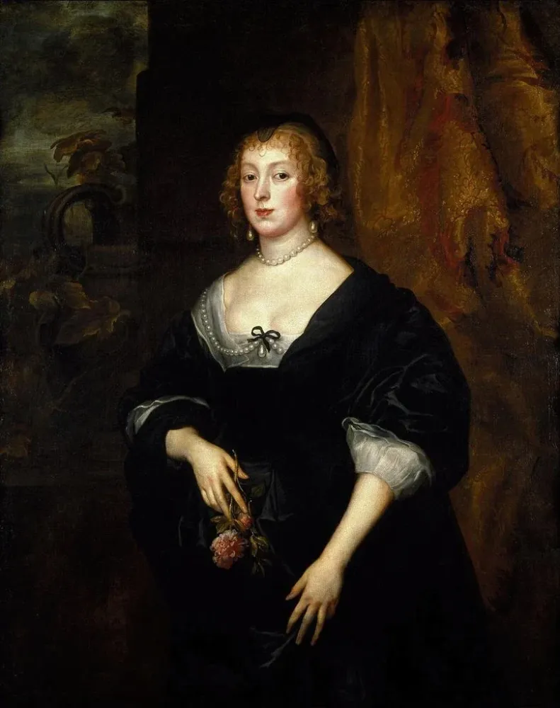Maalaus Dame Dacre - Antoine van Dyck | Taidetuloste