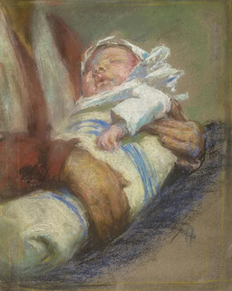 Maalaus Dans des langes - Alice Pike Barney | Taidetuloste