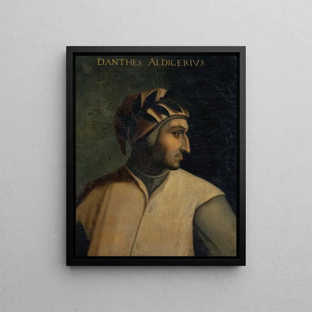 Maalaus Dante Alighieri - Anonyymi | Taidetuloste