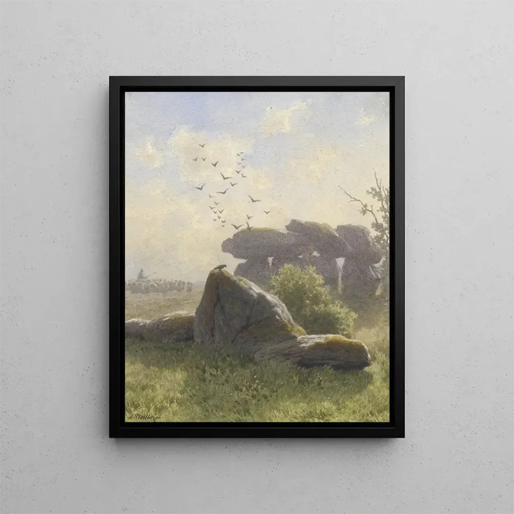 Maalaus Dolmen - Alexander Mollinger | Taidetuloste