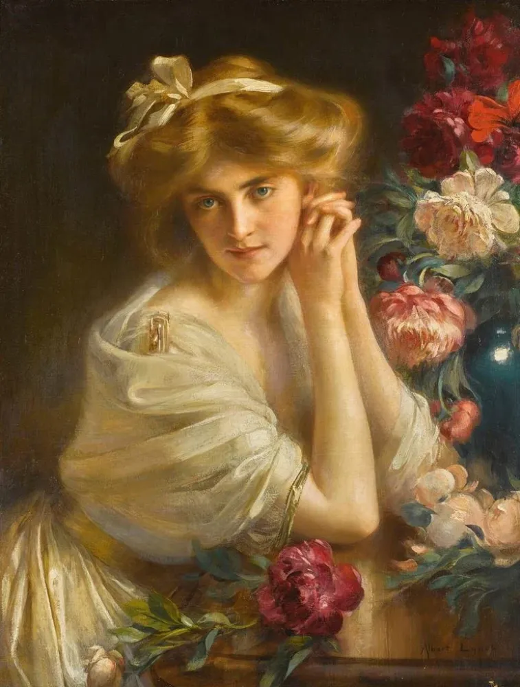 Maalaus Douce oisiveté - Albert Lynch | Taidetuloste