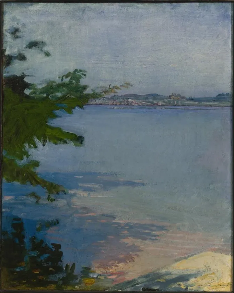 Maalaus Dublinin lammesta, New Hampshire - Abbott Handerson Thayer | Taidetuloste