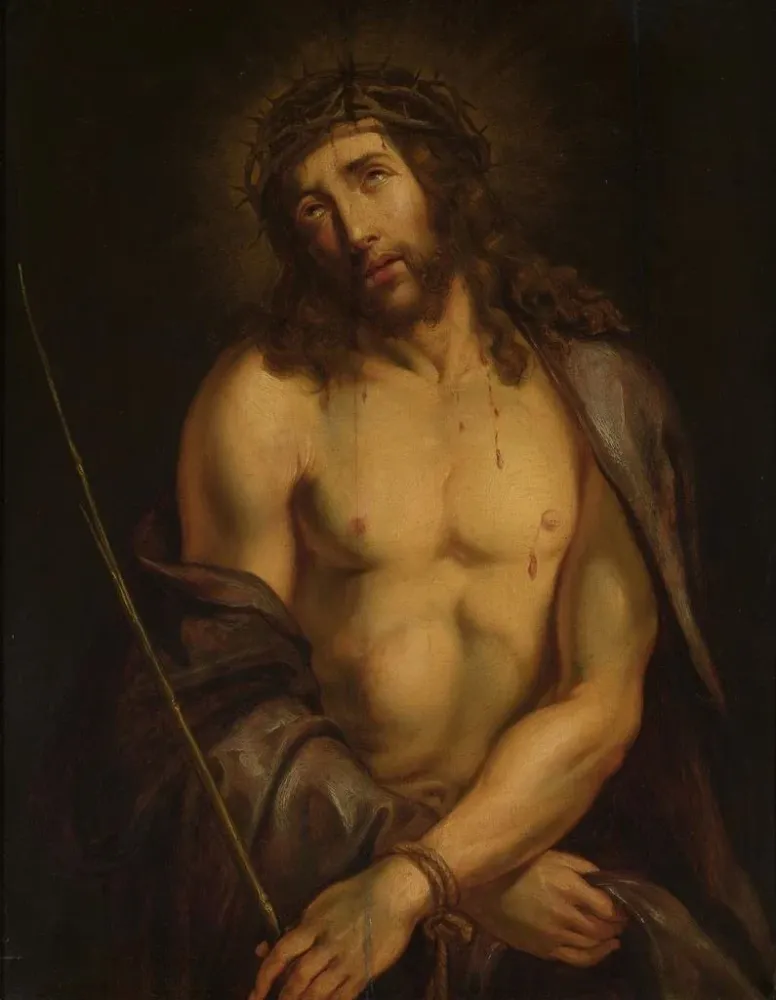 Maalaus Ecce Homo - Anonyymi | Taidetuloste