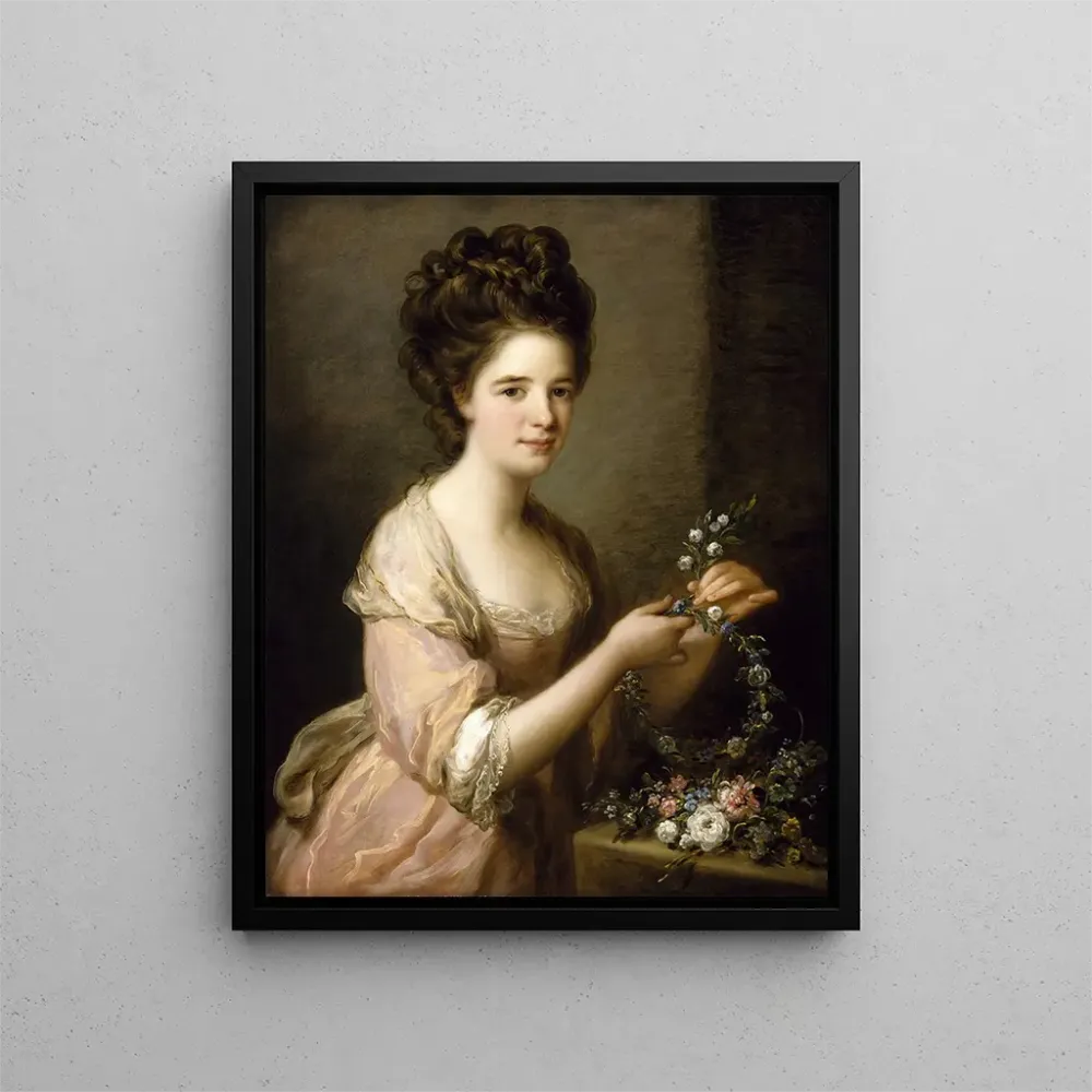 Maalaus Eleanor, Lauderdale'n kreivitär - Angelica Kauffman | Taidetuloste