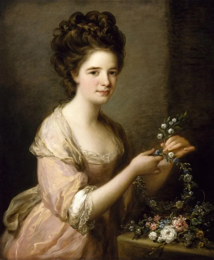 Maalaus Eleanor, Lauderdale'n kreivitär - Angelica Kauffman | Taidetuloste