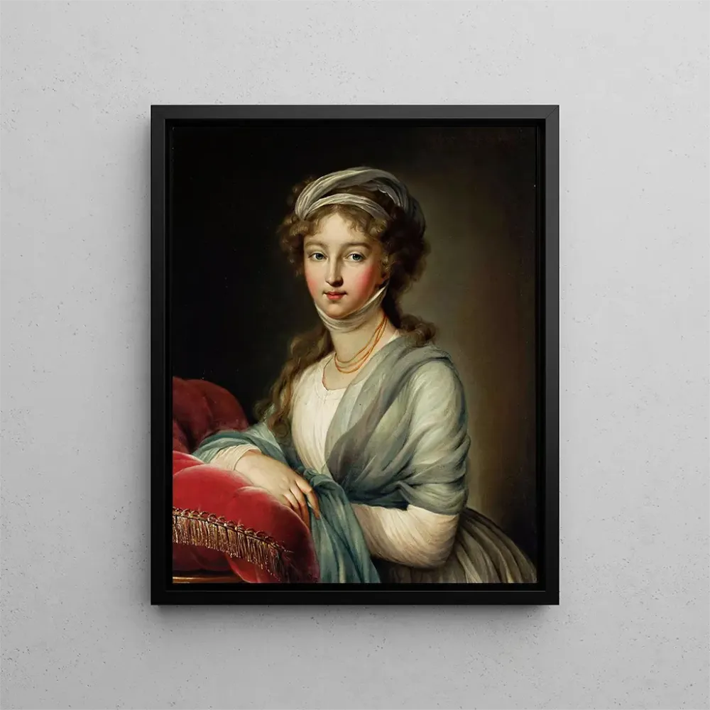 Maalaus Elzbieta Aleksiejewna, Cara Aleksanteri I:n puoliso - Élisabeth Louise Vigée le Brun | Taidetuloste