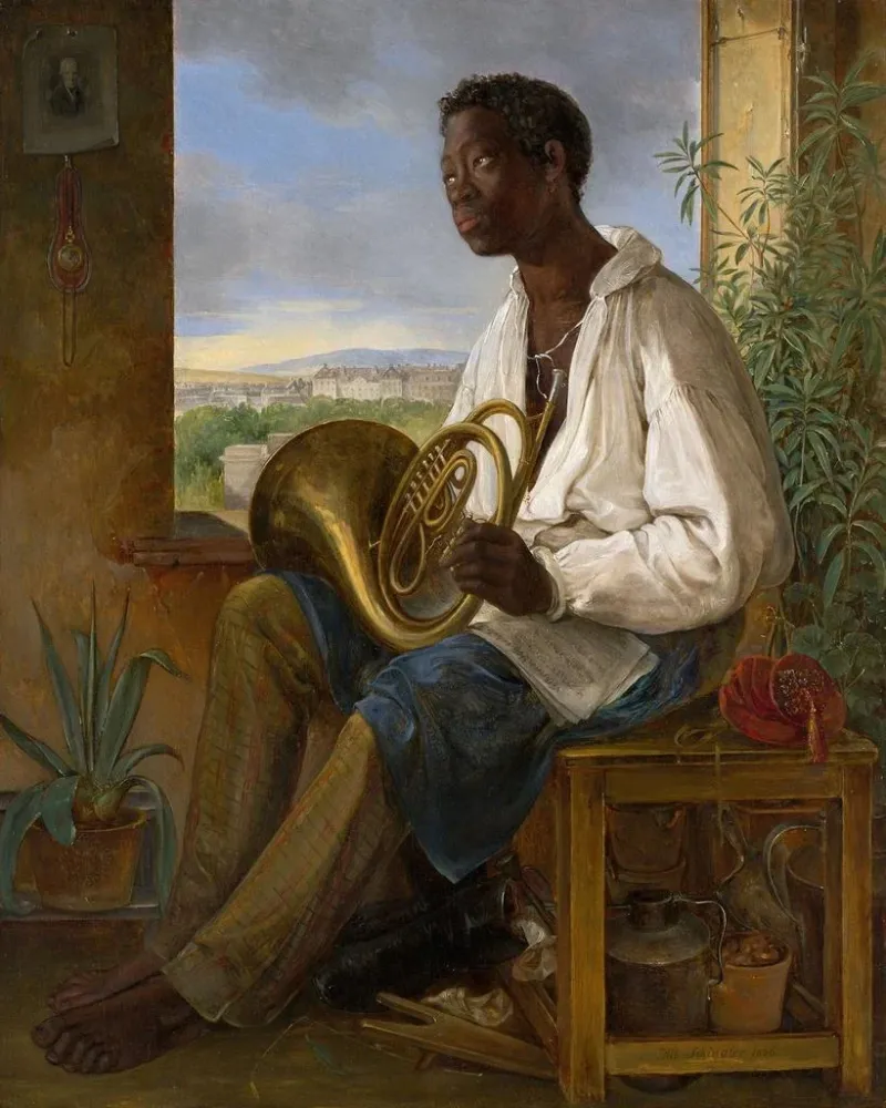 Maalaus Emmanuel Rio'n muotokuvasta - Albert Schindler | Taidetuloste