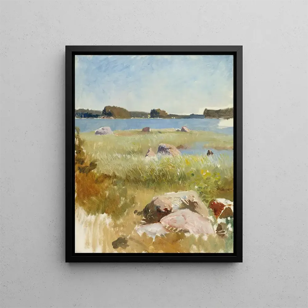 Maalaus Epäonnistuneen saariston maisemasta - Albert Edelfelt | Taidetuloste