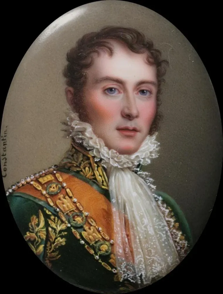 Maalaus Eugène de Beauharnais 1781-1824 herttua Leuchtenburg - Abraham Constantin | Taidetuloste