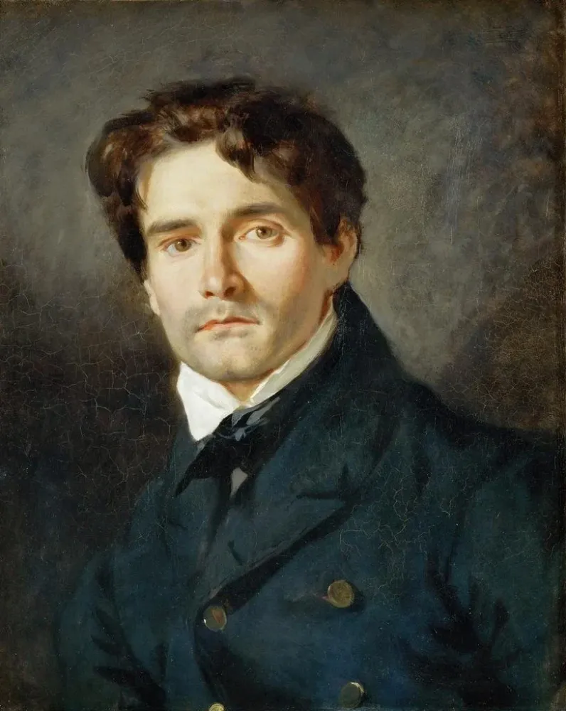 Maalaus Eugène Delacroix - Lon Riesener (1808 - 1878) - Eugène Delacroix | Taidetuloste