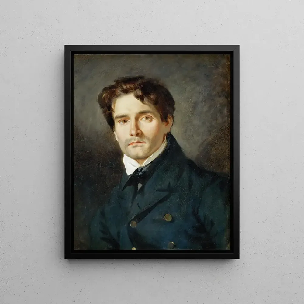 Maalaus Eugène Delacroix - Lon Riesener (1808 - 1878) - Eugène Delacroix | Taidetuloste