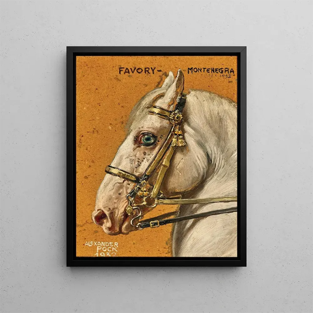 Maalaus Favory Monténégro 1918 - Alexander Pock | Taidetuloste