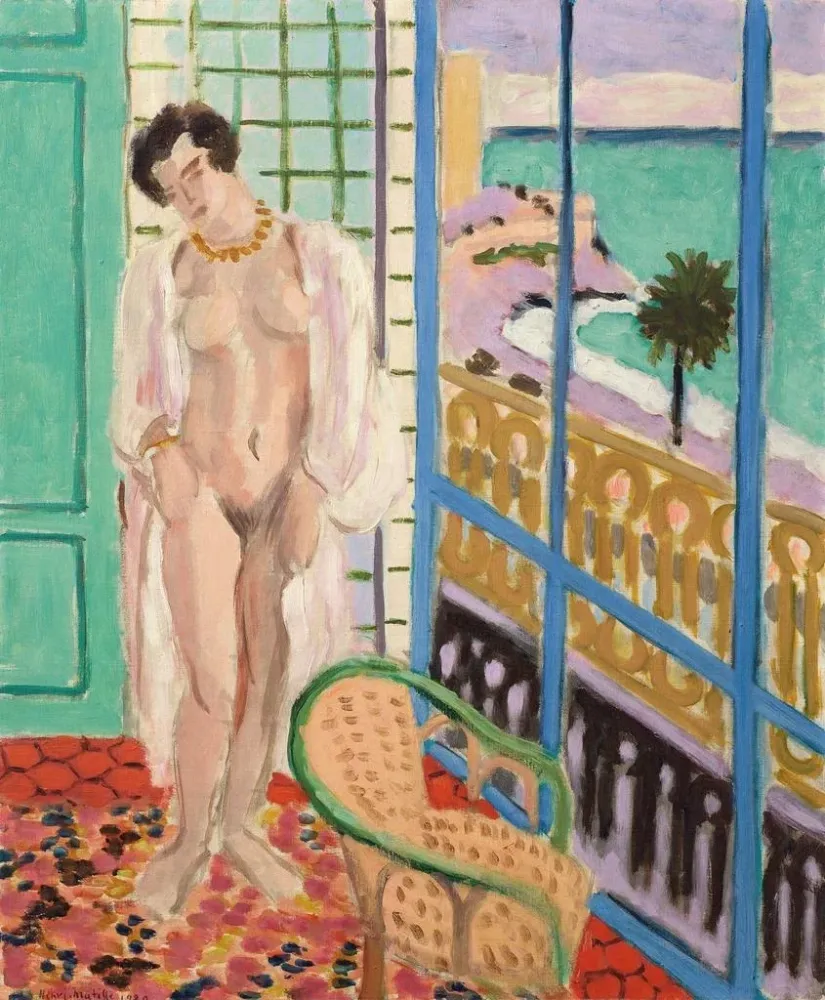 Maalaus Nu à la fenêtre - Henri Matisse | Taidetuloste