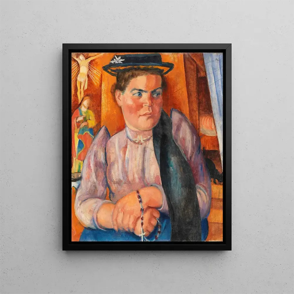 Maalaus Fermier tyrolien - Anita Re | Taidetuloste
