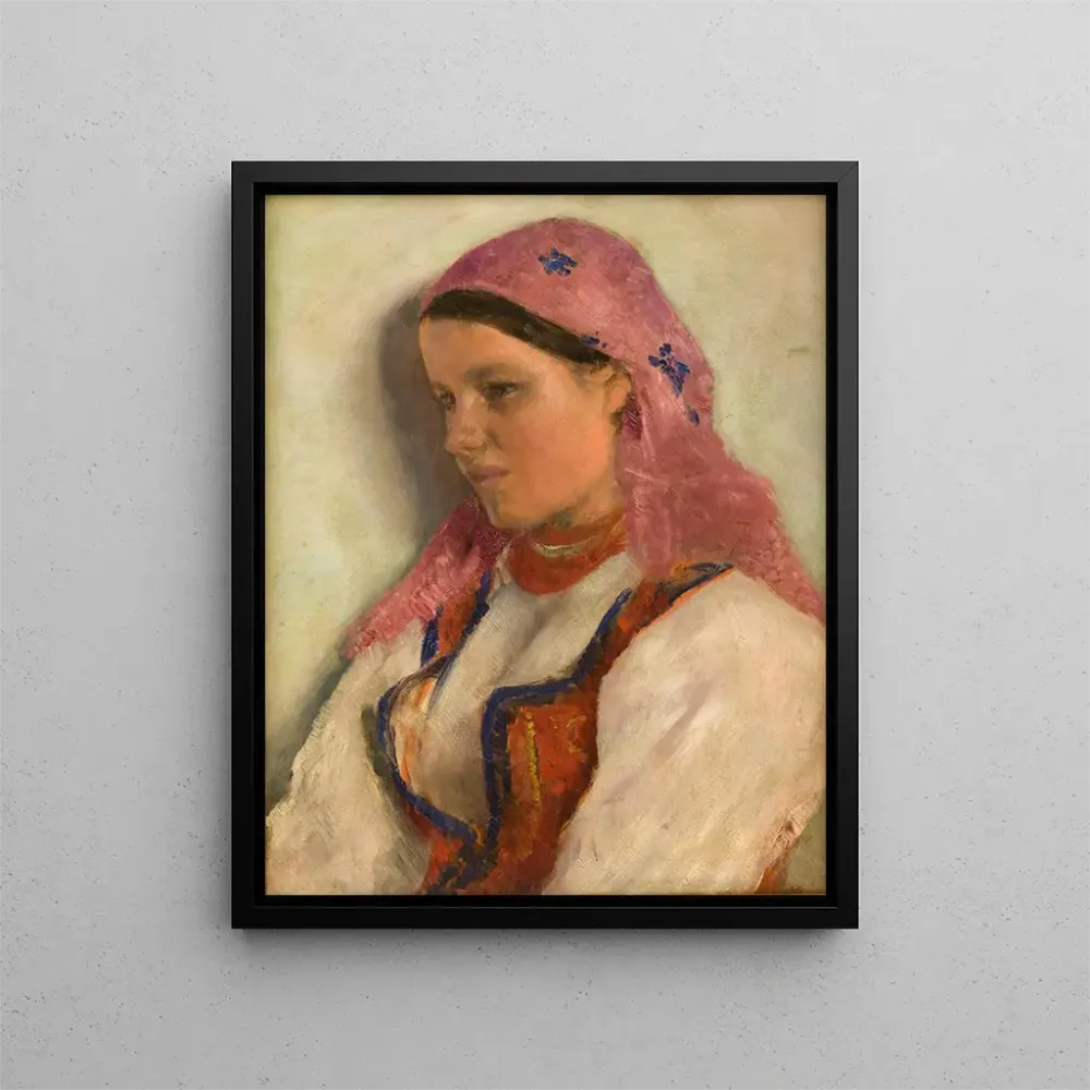 Maalaus Fille de Bronowice - Aleksander Gierymski | Taidetuloste