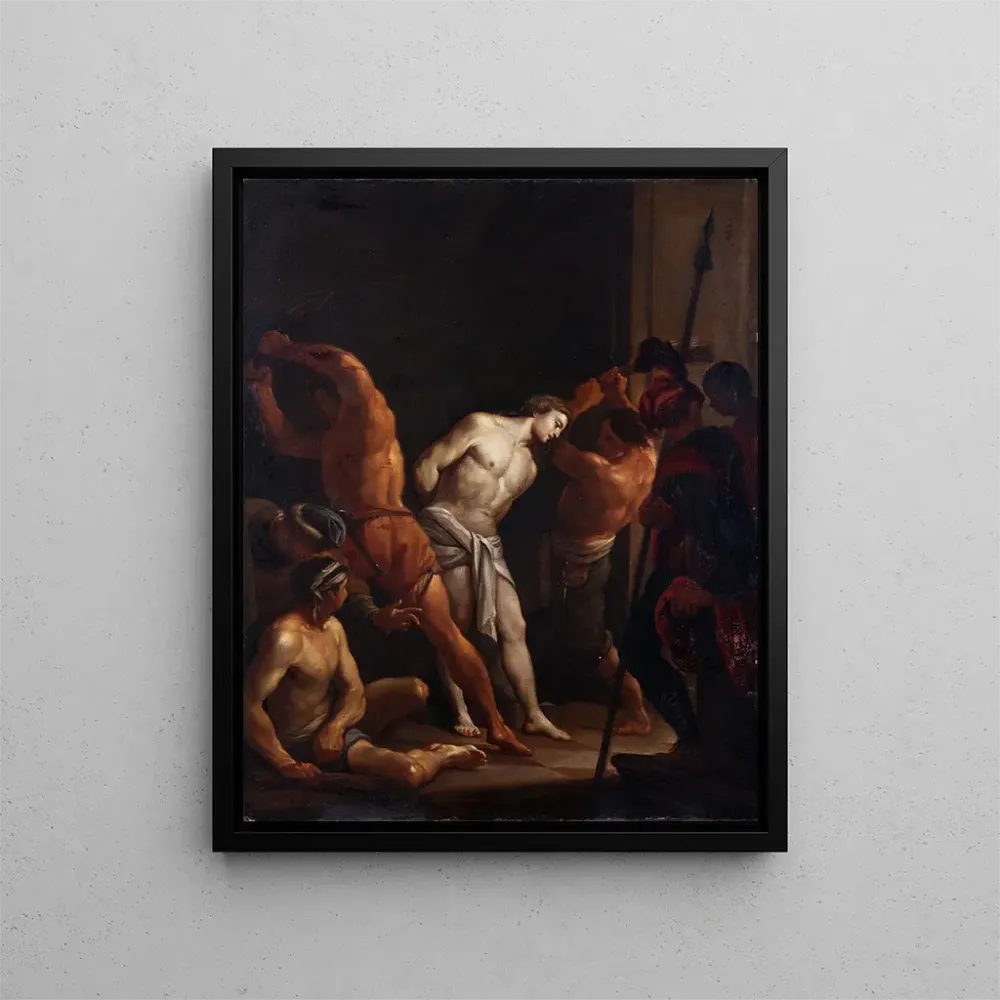 Maalaus La Flagellation du Christ - Après Francesco Trevisani | Taidetuloste