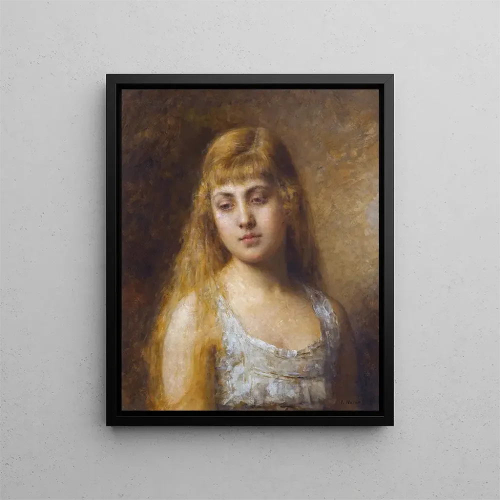 Maalaus Félia Litvinne - Alexei Harlamoff | Taidetuloste