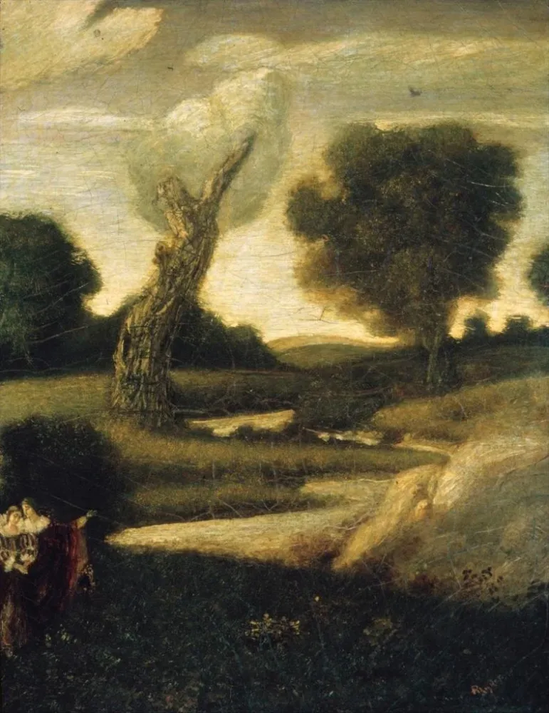 Maalaus La êt d'Arden - Albert Pinkham Ryder | Taidetuloste