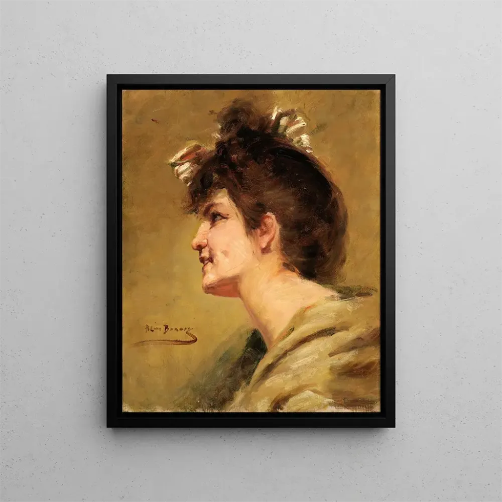 Maalaus La fossette - Alice Pike Barney | Taidetuloste