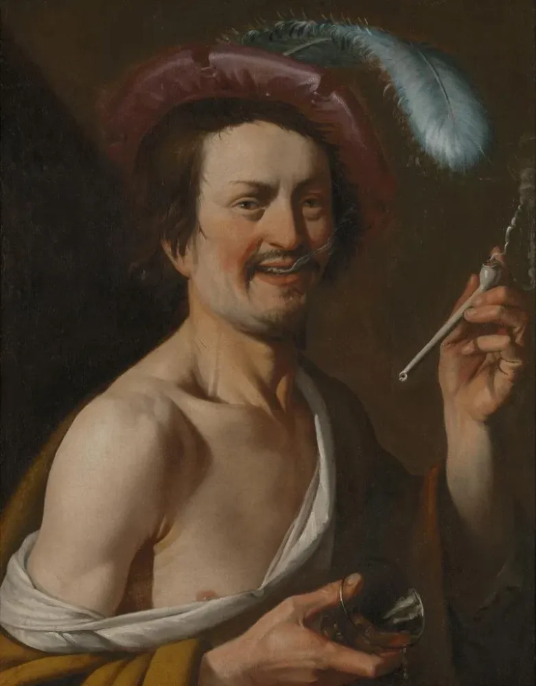 Maalaus Fumeur - Aelbert Jansz van der Schoor | Taidetuloste