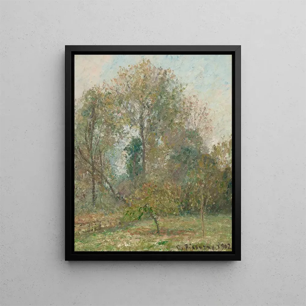 Maalaus Gelée blanche à Éragny - Camille Pissarro | Taidetuloste