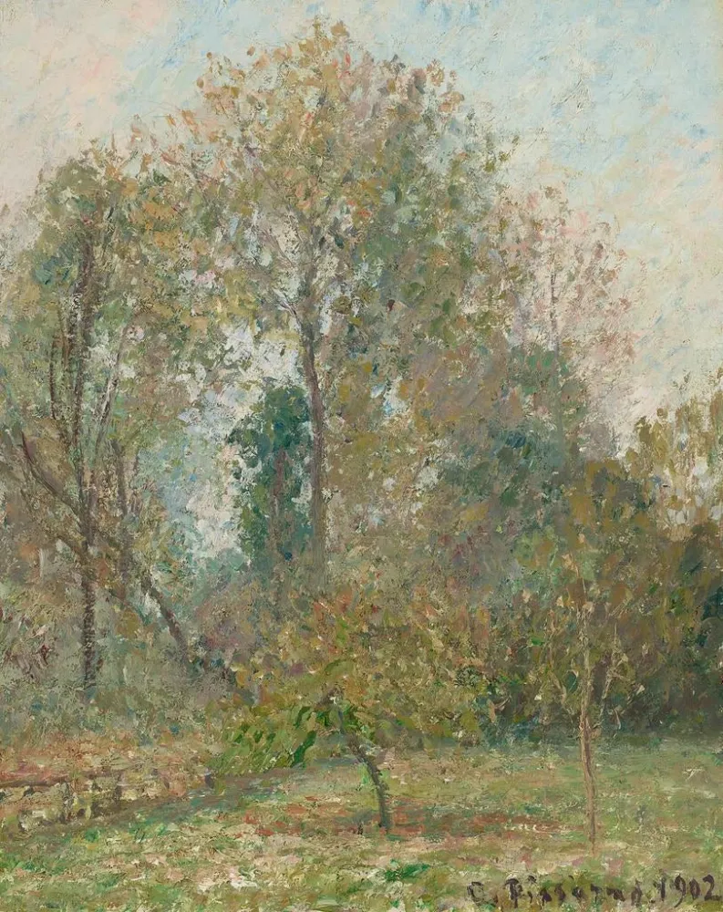 Maalaus Gelée blanche à Éragny - Camille Pissarro | Taidetuloste