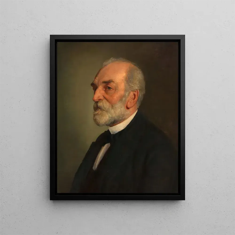 Maalaus Gerhard von Breuning 1818 - 1892, lääkäri ja kirurgi - Constanze von Breuning | Taidetuloste