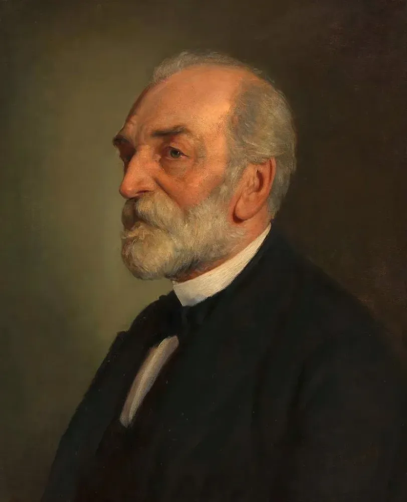 Maalaus Gerhard von Breuning 1818 - 1892, lääkäri ja kirurgi - Constanze von Breuning | Taidetuloste