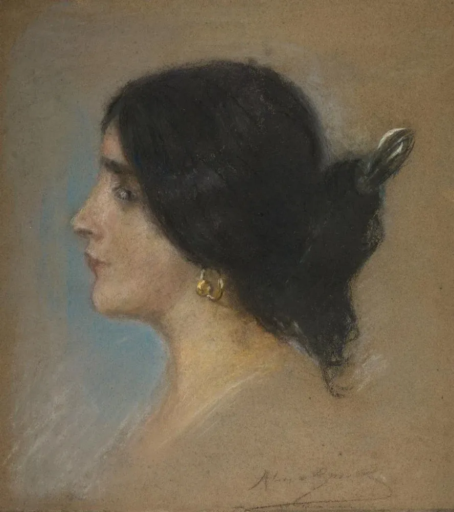 Maalaus Gitans - Alice Pike Barney | Taidetuloste