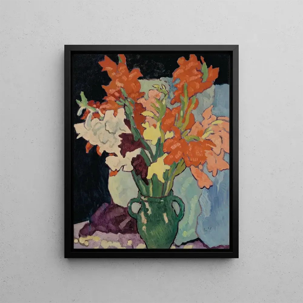 Maalaus Glaeuls, la cruche verte - Louis Valtat | Taidetuloste