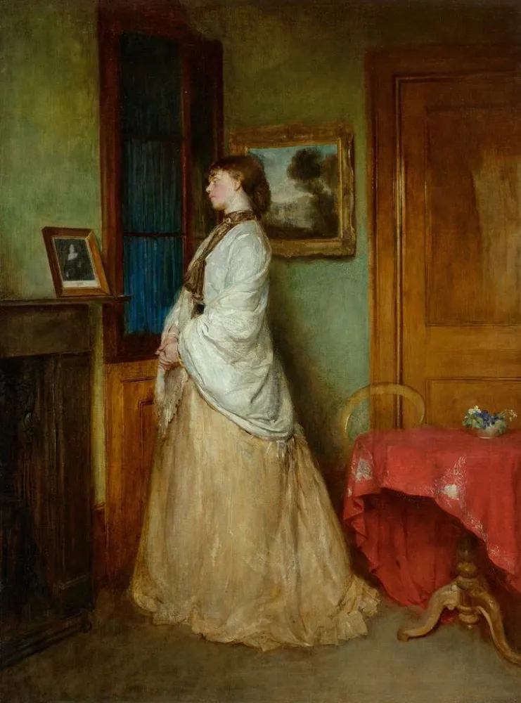 Maalaus La gravure - Ambrose McEvoy | Taidetuloste