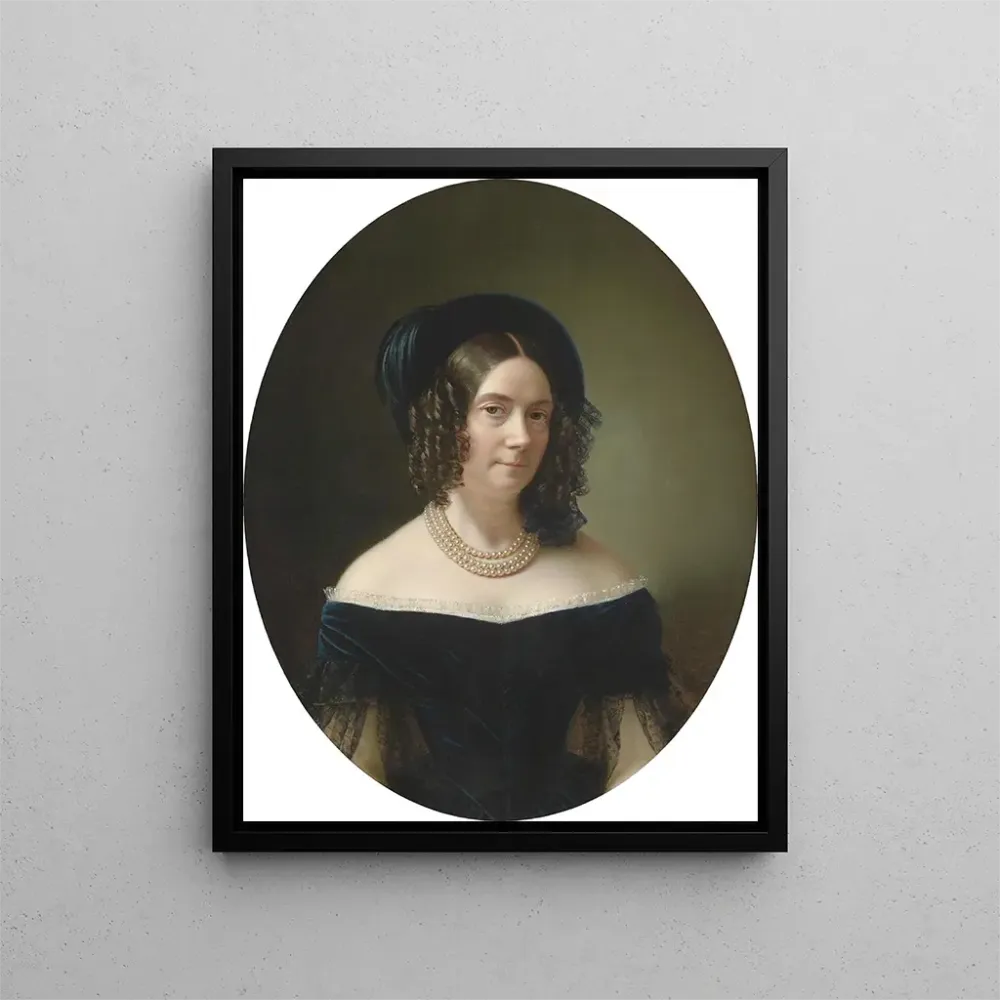 Maalaus Habsburgin arkkiherttuatar Dorothée - Anton Einsle