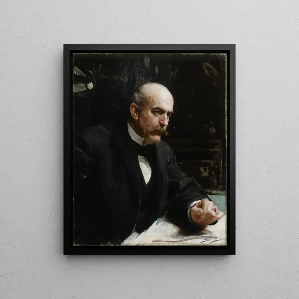 Maalaus Halsey Cooley Ives - Anders Zorn | Taidetuloste