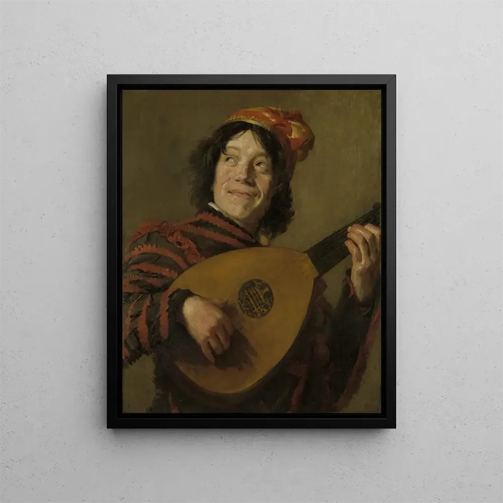 Maalaus Harpisti - Jälkeen Frans Hals | Taidetuloste