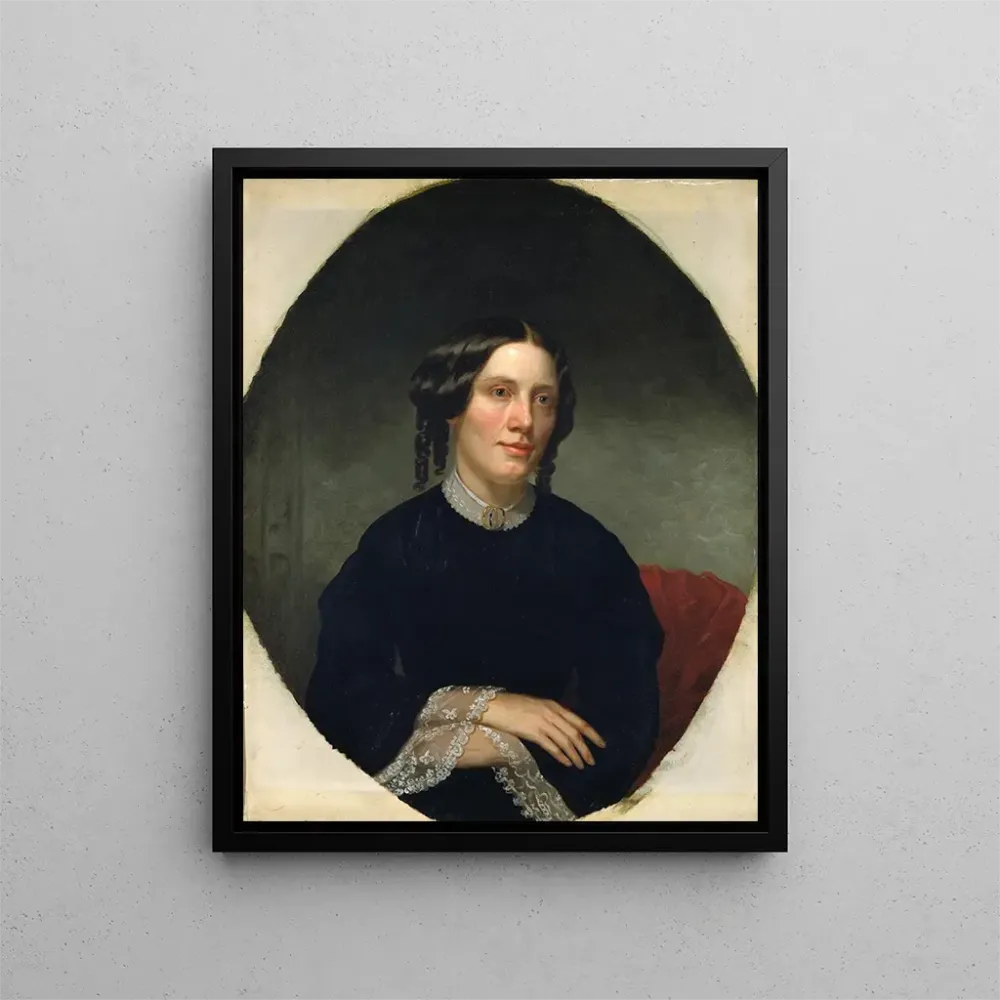 Maalaus Harriet Beecher Stowe - Alanson Fisher | Taidetuloste