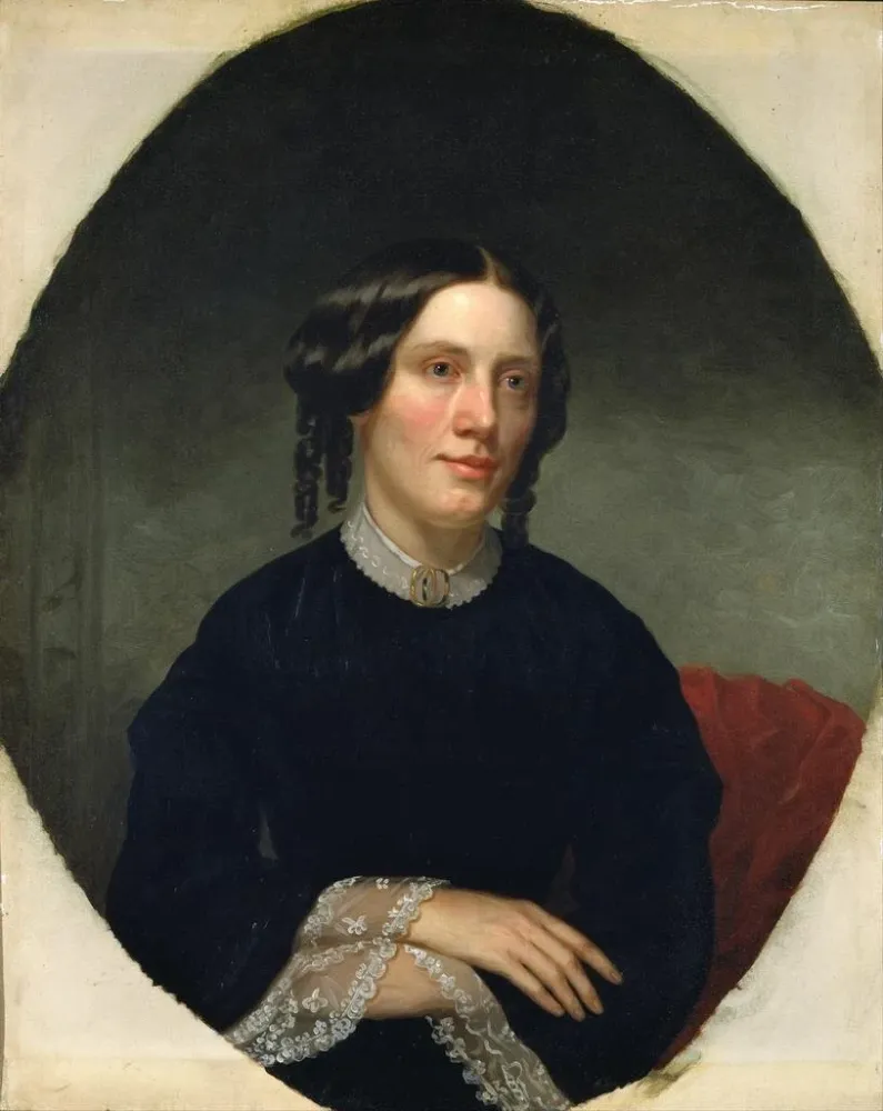Maalaus Harriet Beecher Stowe - Alanson Fisher | Taidetuloste