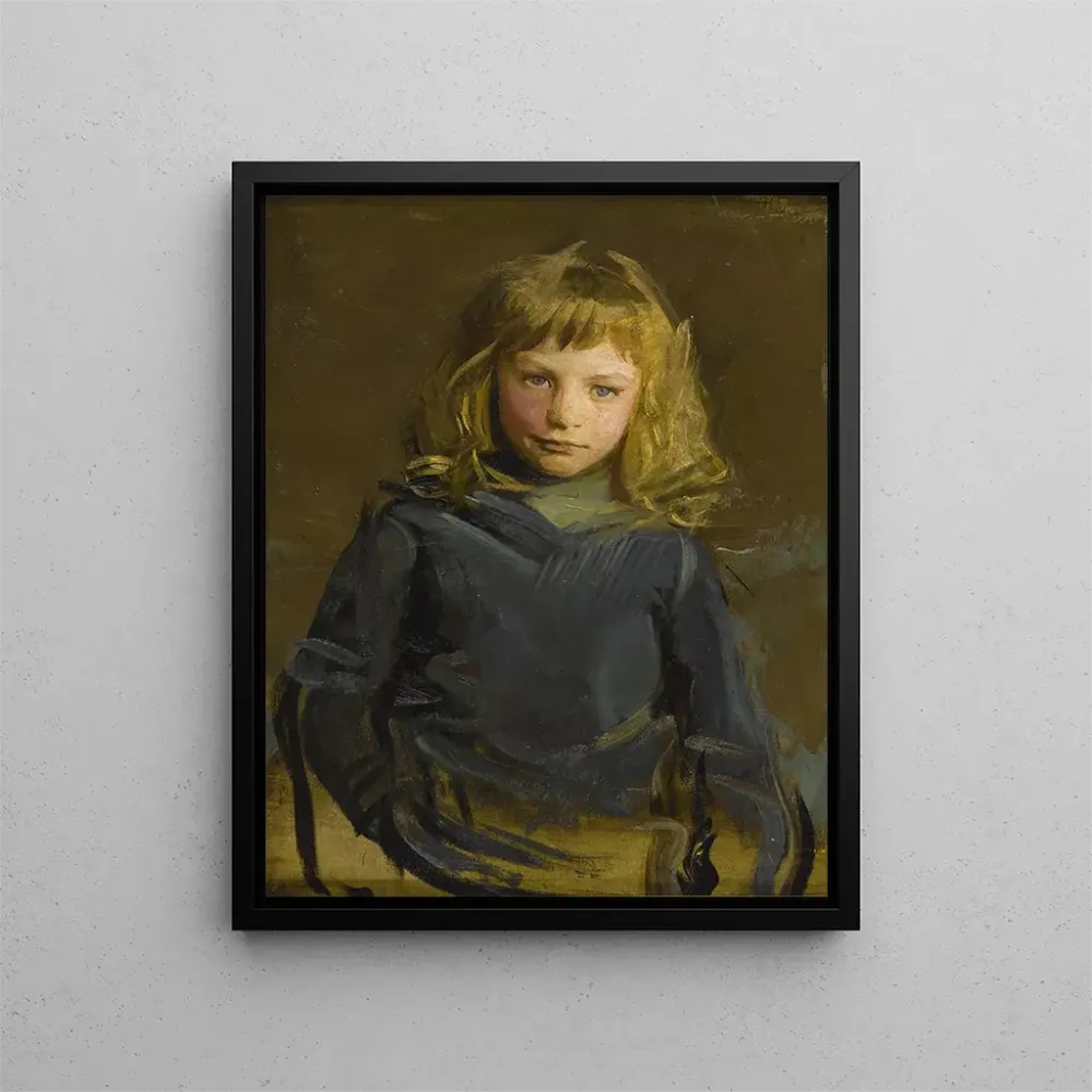 Maalaus Harry Whitingin, taiteilijan veljenpoika - Abbott Handerson Thayer | Taidetuloste