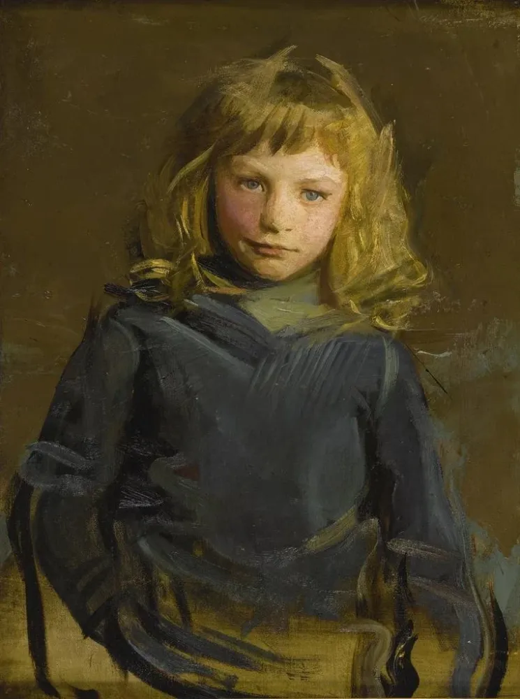 Maalaus Harry Whitingin, taiteilijan veljenpoika - Abbott Handerson Thayer | Taidetuloste