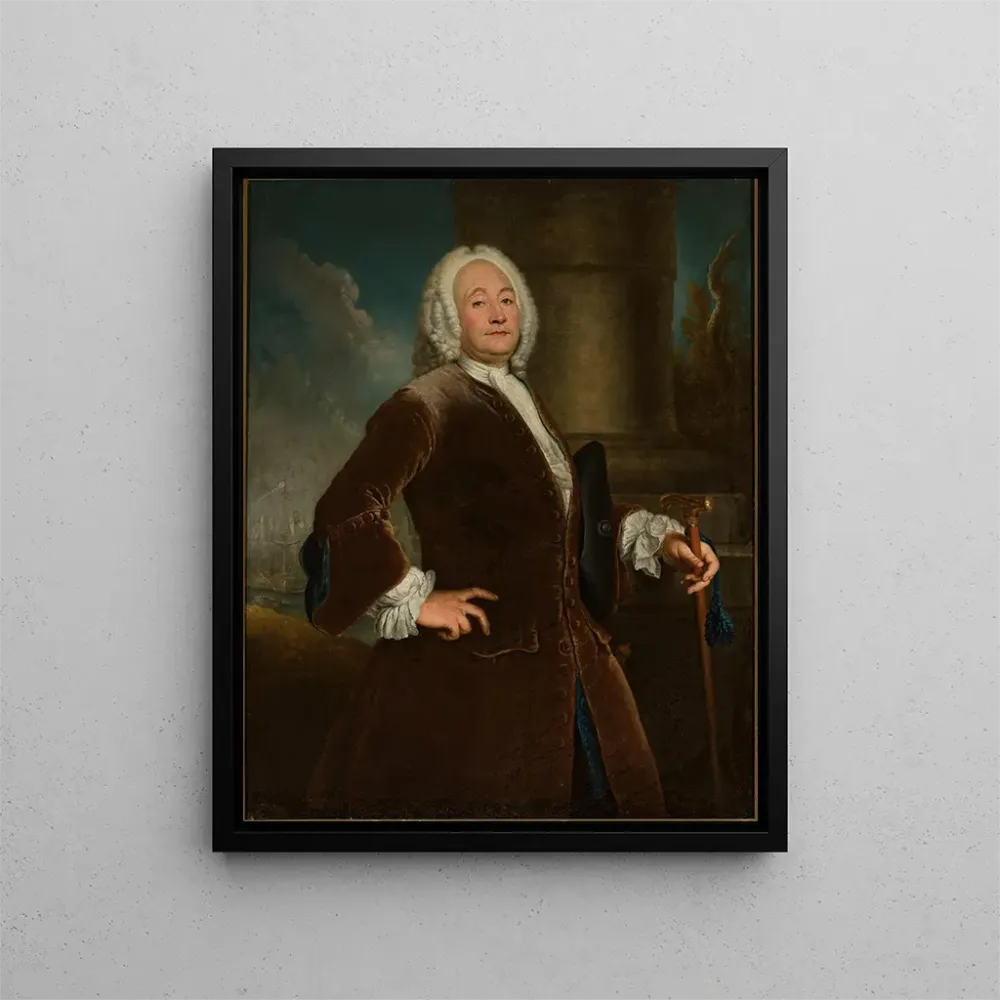 Maalaus Heinrich Vogell - Antoine Pesne | Taidetuloste
