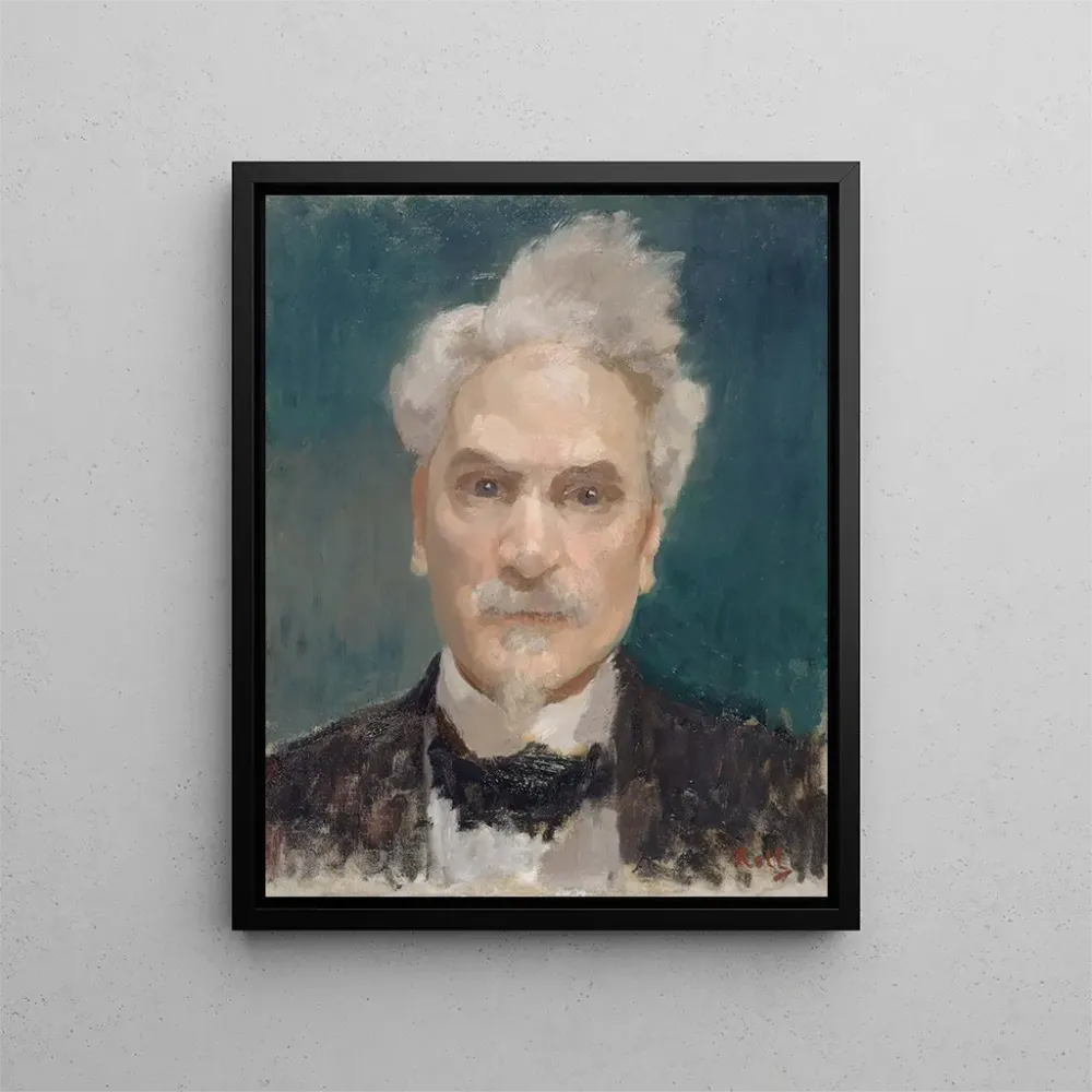 Maalaus Henri Rochefort Victor Henri marquis de Rochefort Luay 1831 1913, joka tunnetaan journalisteina, poliitikkona ja k...