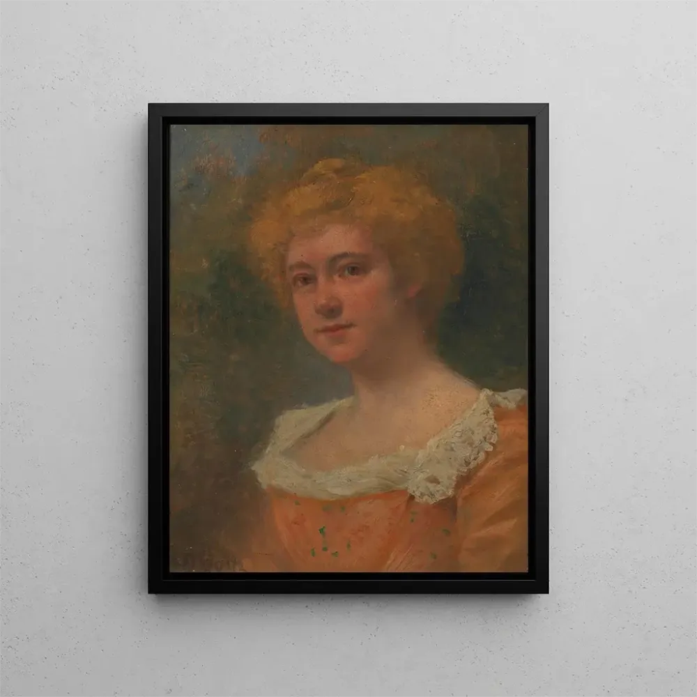 Maalaus Hermine Kunz née Hutterstrasser - Alexander Demetrius Goltz | Taidetuloste