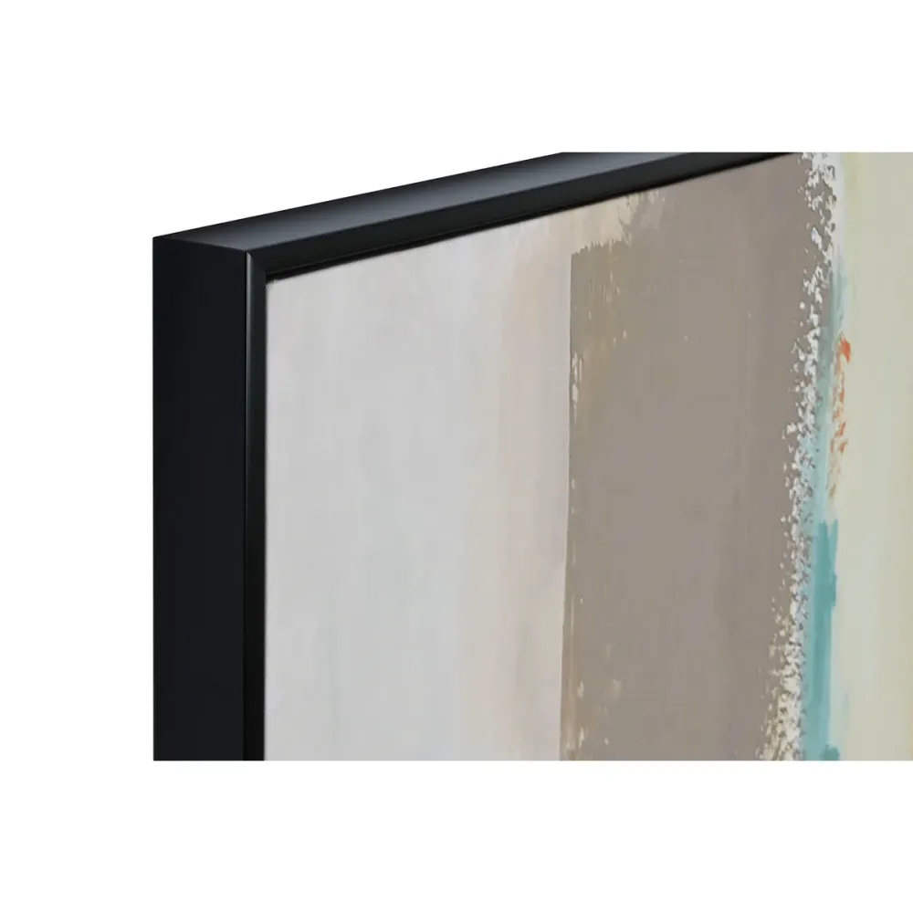 Maalaus Home ESPRIT Abstrakti Kaupunki 83 x 4,5 x 123 cm (2 osaa)