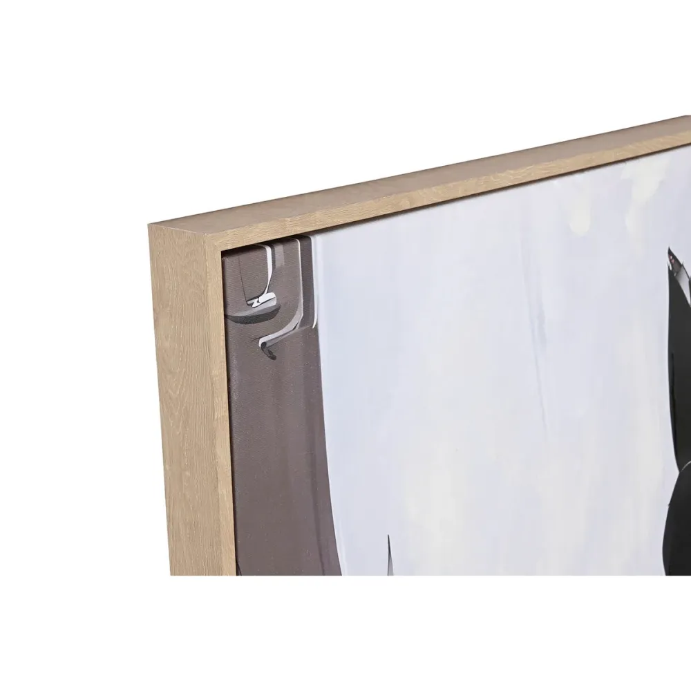 Maalaus Home ESPRIT Abstrakti Moderni 103 x 4,5 x 143 cm (2 osaa)