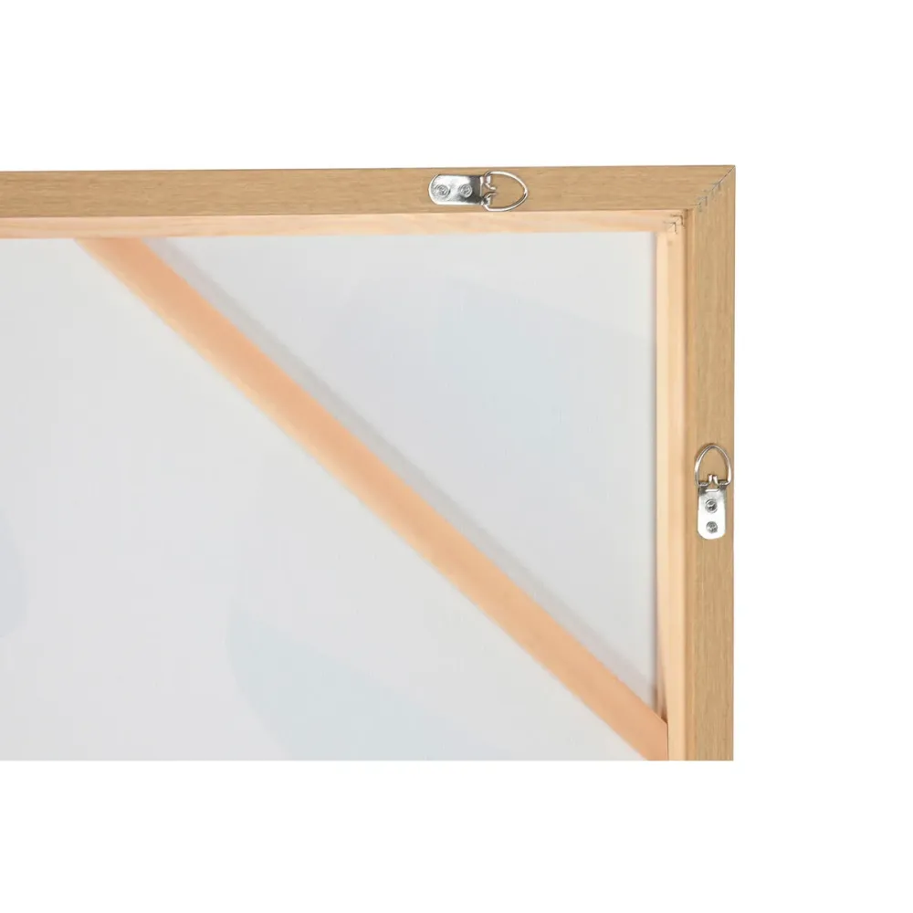 Maalaus Home ESPRIT Ruskea Musta Abstrakti Kaupunki 100 x 4 x 140 cm (2 osaa)